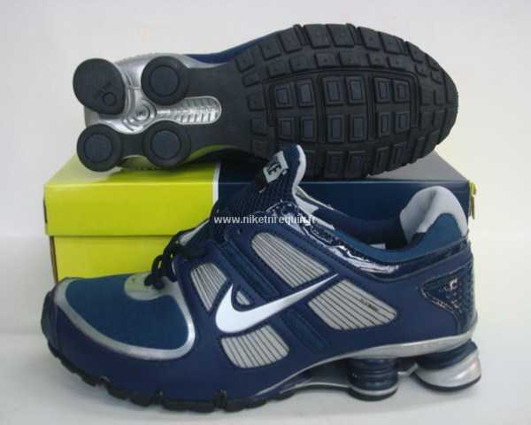 Bleu Nike Shox Chaussures 2010